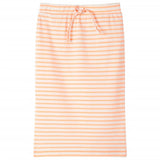 VidaXL Jupe enfant droite à rayures 92 orange fluo