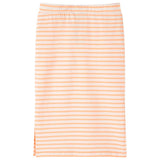 VidaXL Jupe enfant droite à rayures 92 orange fluo