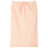 VidaXL Jupe enfant droite à rayures 116 orange fluo