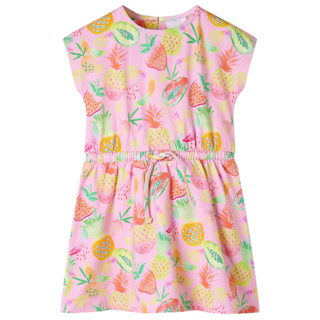 VidaXL Robe enfant 128 rose tendre