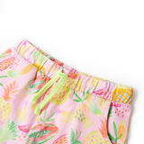 VidaXL Short enfant avec cordon de serrage 128 rose tendre