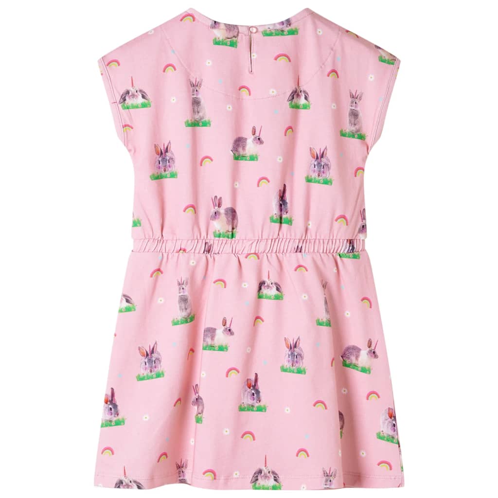 VidaXL Robe enfant 128 rose clair