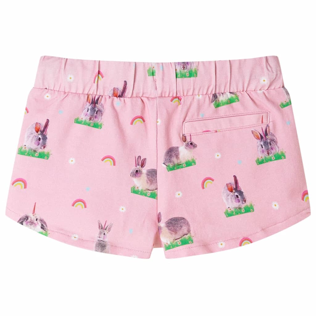 VidaXL Short enfant avec cordon de serrage 92 rose clair