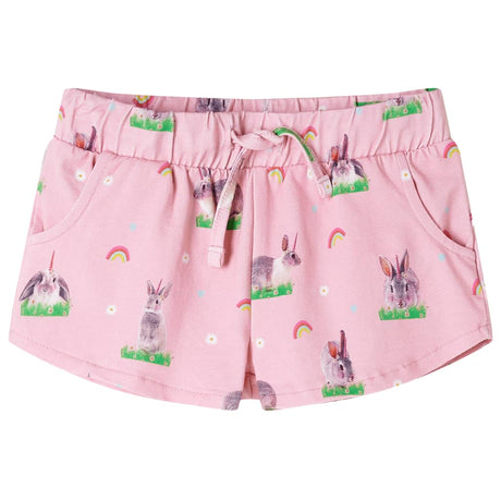 VidaXL Short enfant avec cordon de serrage 128 rose clair