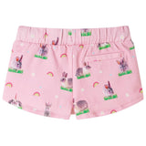 VidaXL Short enfant avec cordon de serrage 140 rose clair