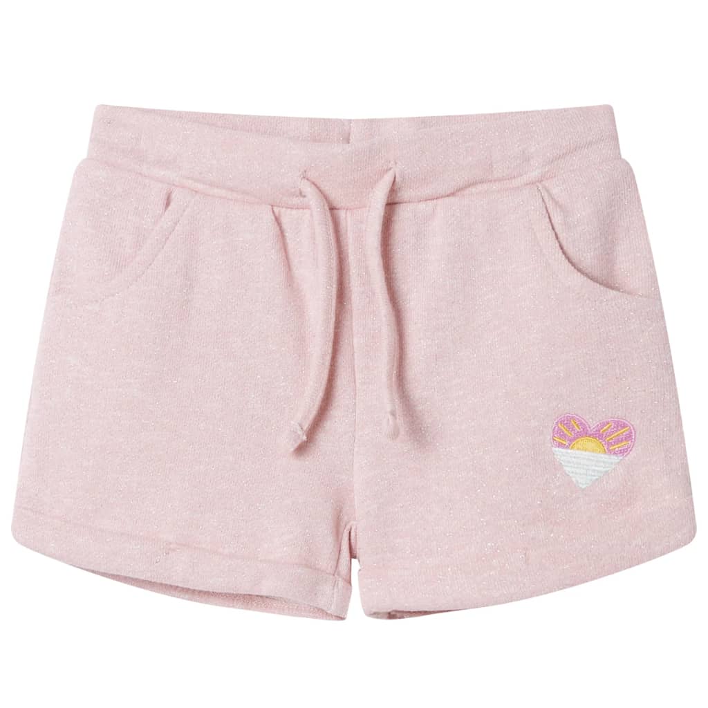 VidaXL Short enfant avec cordon de serrage 92 rose clair mélangé