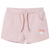 VidaXL Short enfant avec cordon de serrage 104 rose clair mélangé