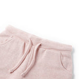 VidaXL Short enfant avec cordon de serrage 140 rose clair mélangé