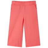 Vidaxl kinderbroek met wijde pijpen 128 koraalkleurig