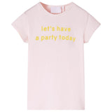 Vidaxl kindershirt 140 zachtroze