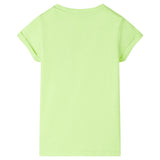 Vidaxl kindershirt 116 neongeel