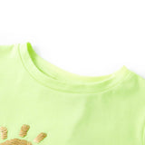 Vidaxl kindershirt 116 neongeel