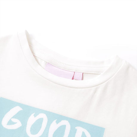 VidaXL Chemise enfant 140 écru