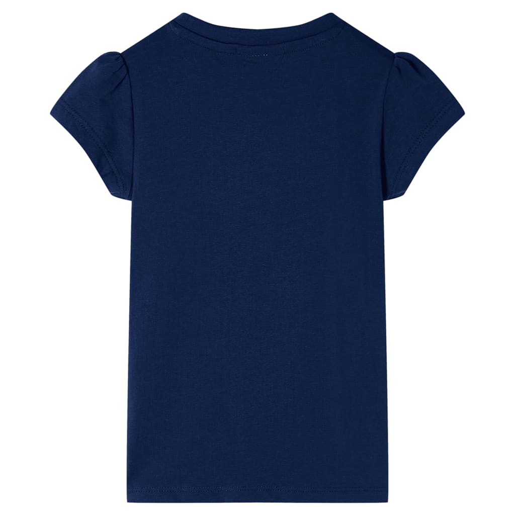 VidaXL Chemise enfant 92 bleu marine