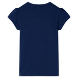 VidaXL Chemise enfant 92 bleu marine