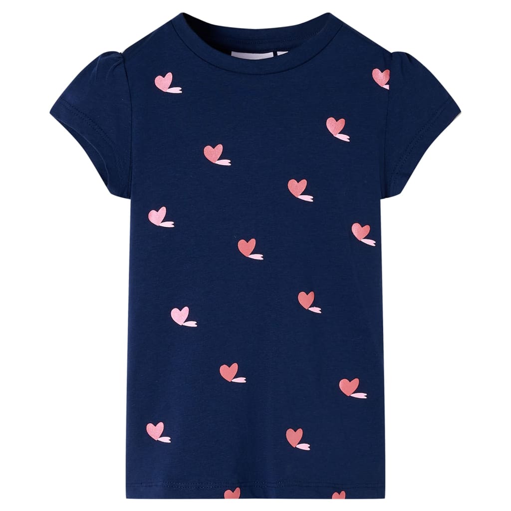 VidaXL Chemise enfant 116 bleu marine