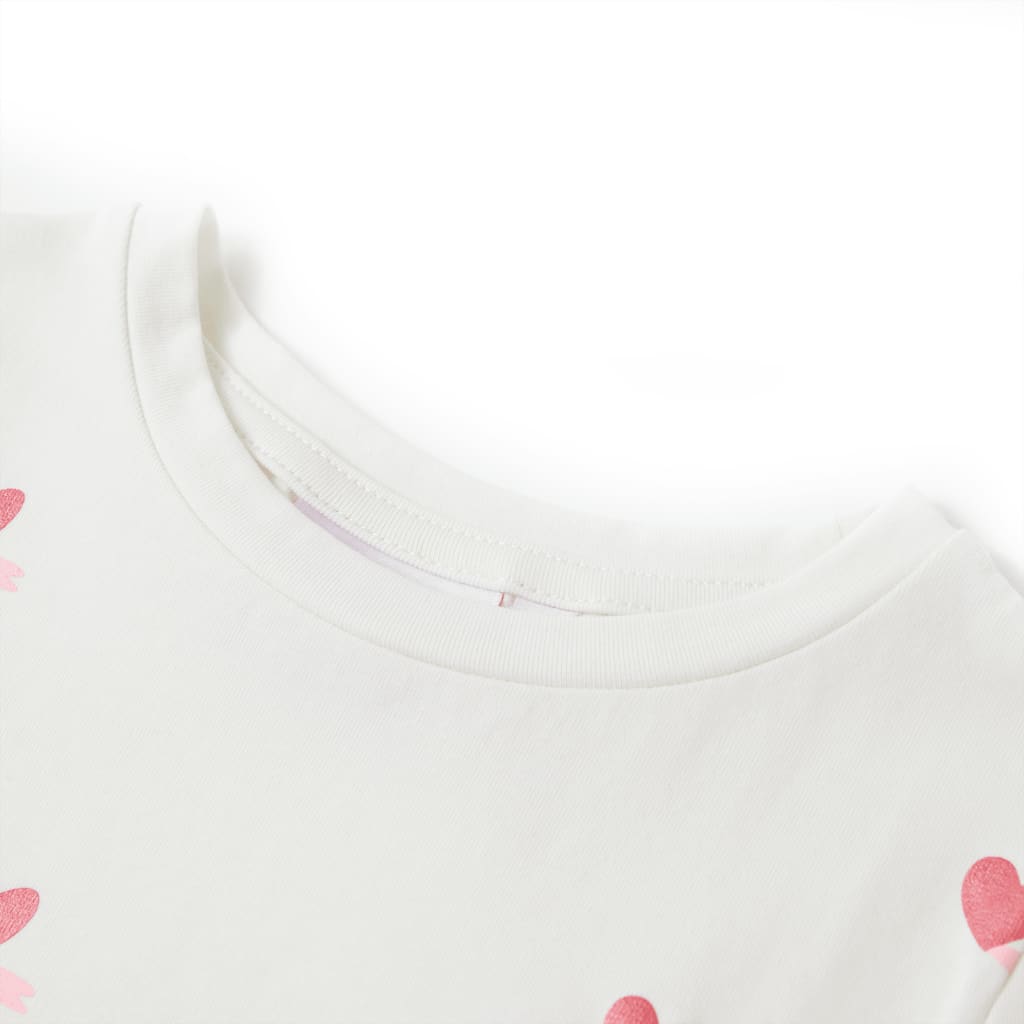 Chemise enfant VidaXL 116 écru