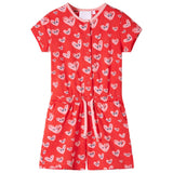 VidaXL Combinaison enfant 92 rouge