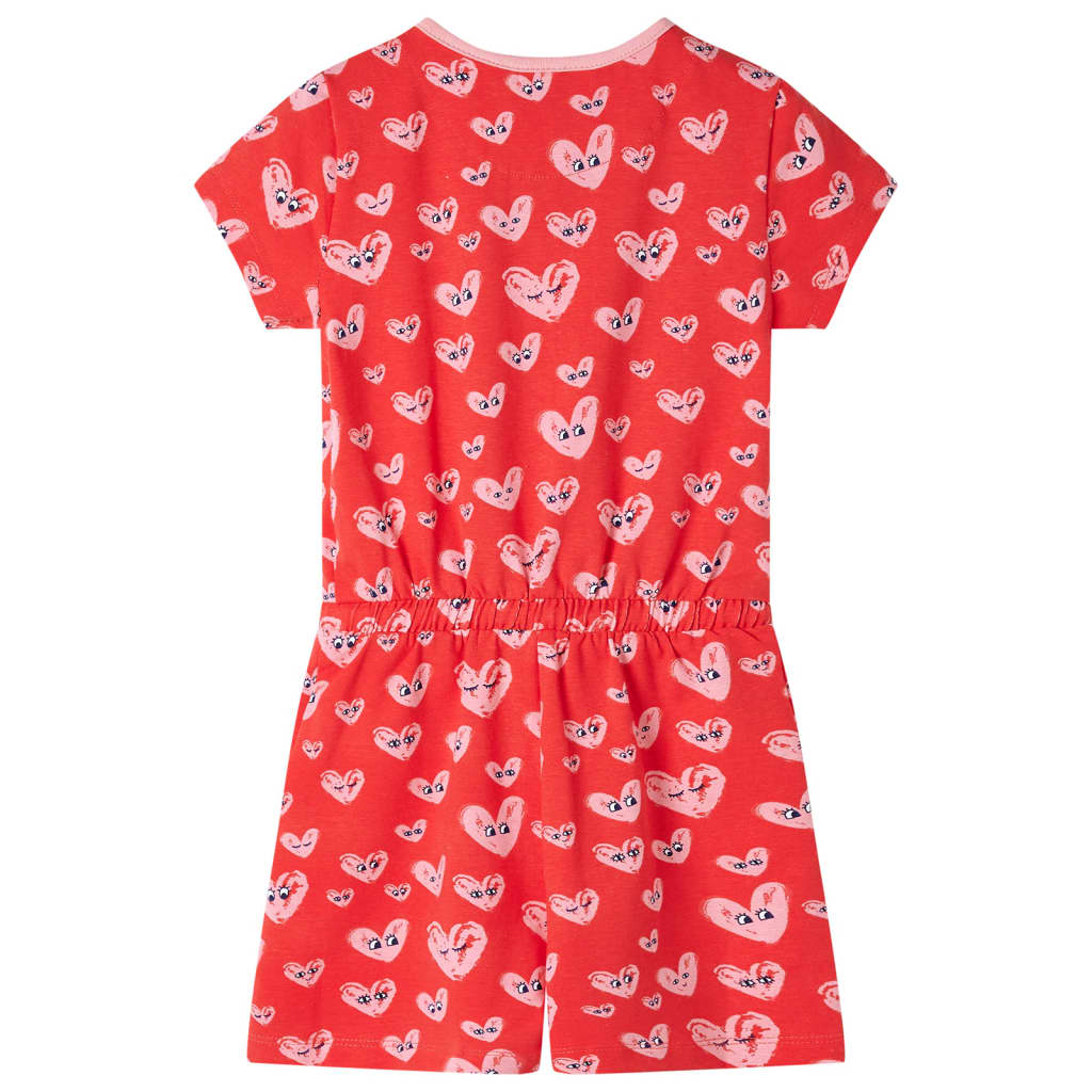 VidaXL Combinaison enfant 92 rouge