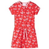 VidaXL Combinaison enfant 104 rouge