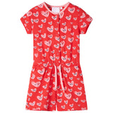 VidaXL Combinaison enfant 116 rouge
