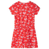 VidaXL Combinaison enfant 116 rouge
