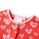 VidaXL Combinaison enfant 128 rouge
