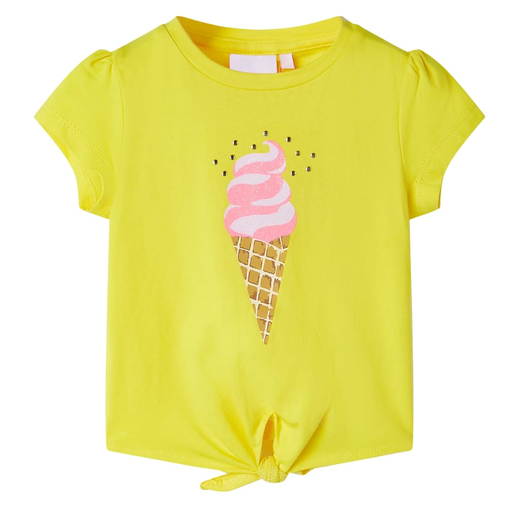 VidaXL Chemise enfant 104 jaune