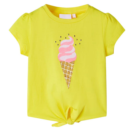VidaXL Chemise enfant 104 jaune