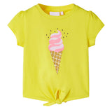 VidaXL Chemise enfant 116 jaune