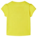 VidaXL Chemise enfant 128 jaune