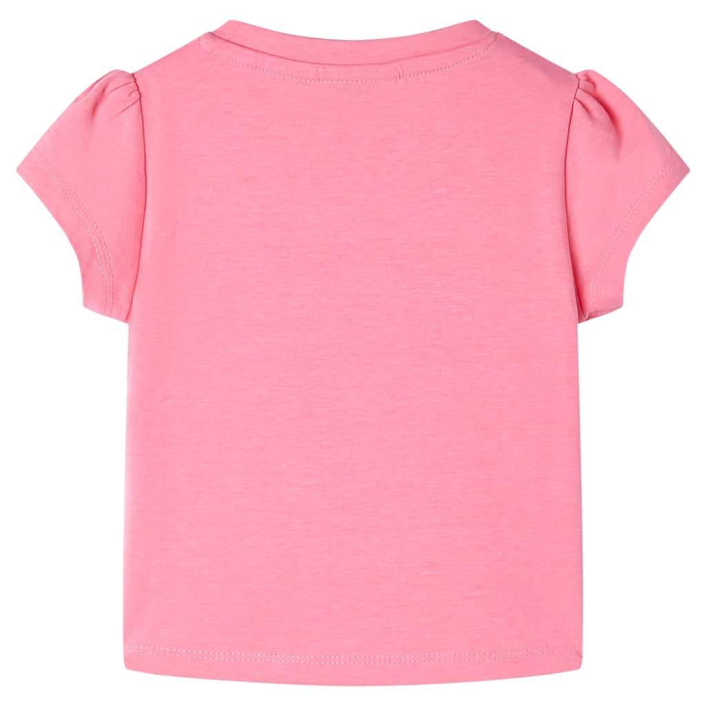 VidaXL Chemise enfant 116 rose vif fluorescent