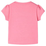 VidaXL Chemise enfant 128 rose vif fluorescent