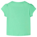 VidaXL Chemise enfant 116 vert clair