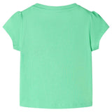 VidaXL Chemise enfant 128 vert clair