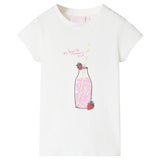 VidaXL Chemise enfant 92 écru
