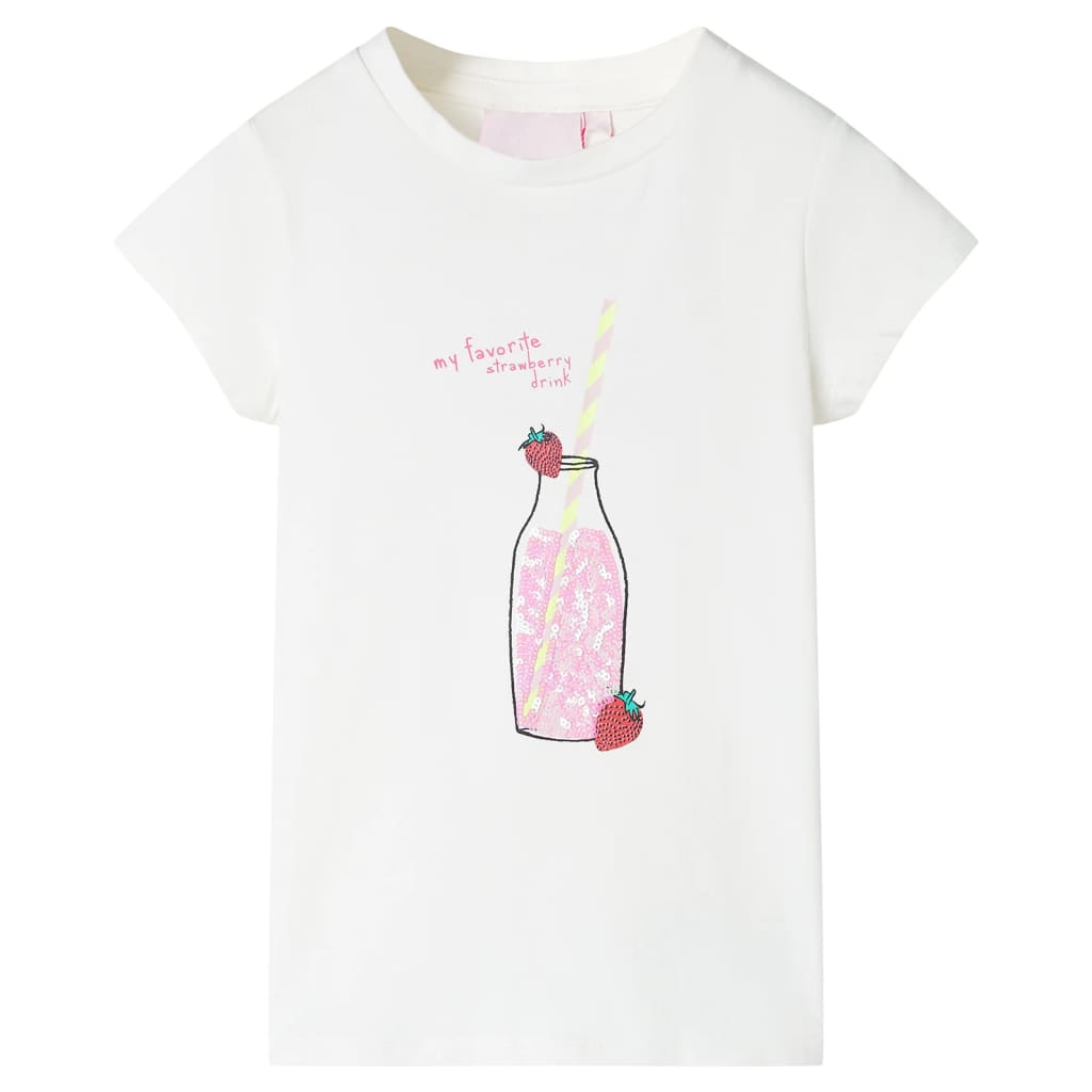 VidaXL Chemise enfant 128 écru