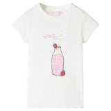 VidaXL Chemise enfant 128 écru