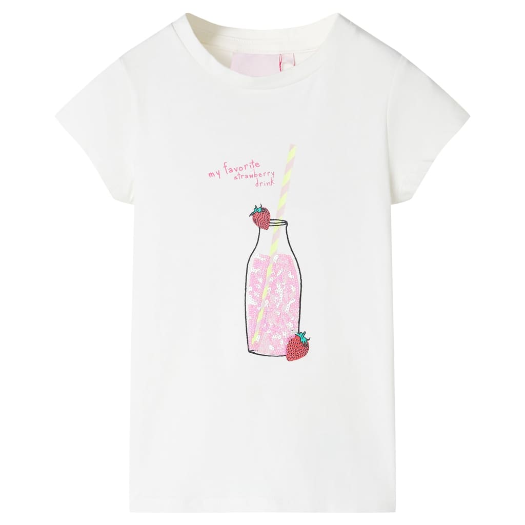 Chemise enfant VidaXL 140 écru