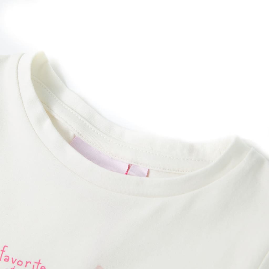 Chemise enfant VidaXL 140 écru