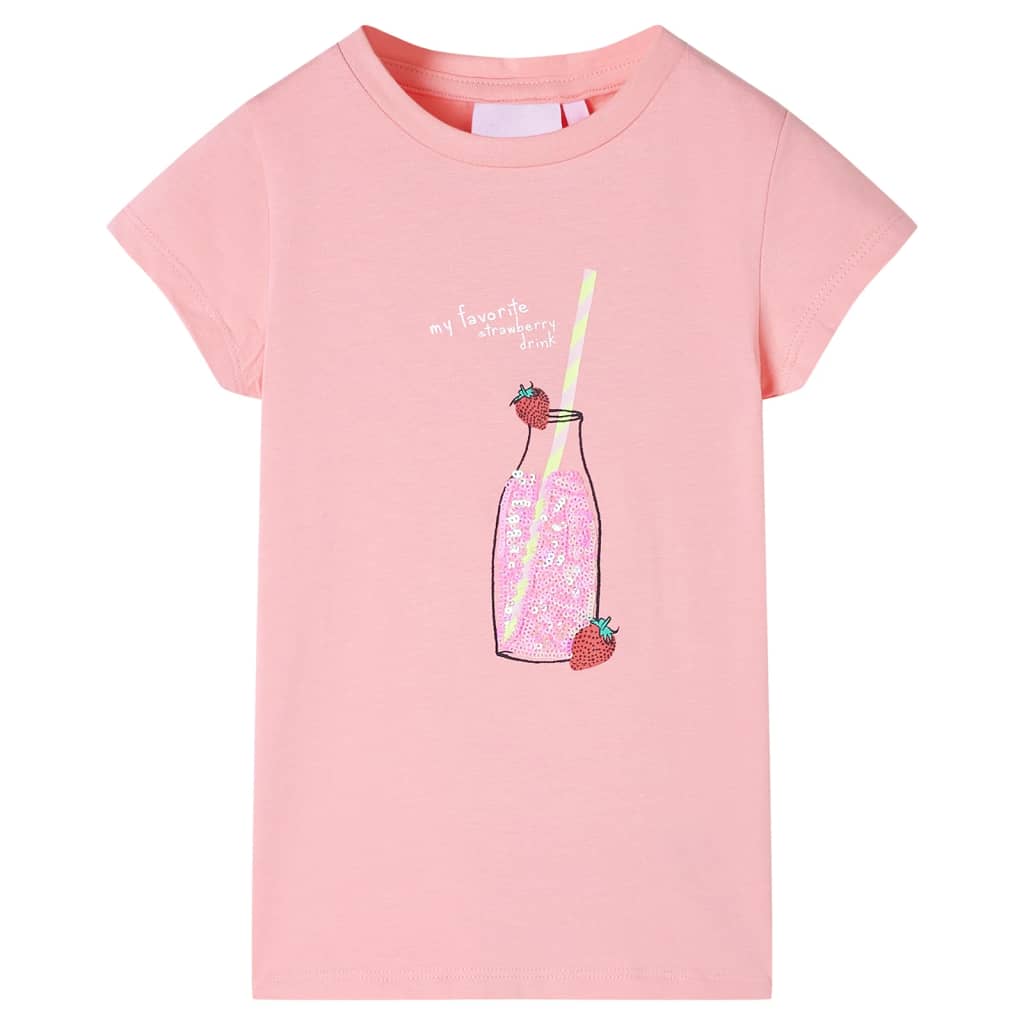 VidaXL Chemise enfant 128 rose