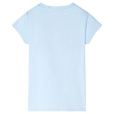 VidaXL Chemise enfant 128 bleu doux