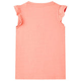 VidaXL Chemise enfant 128 corail fluo