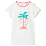 VidaXL Chemise enfant 116 écru