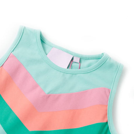 VidaXL Robe enfant avec cordon 116 menthe clair