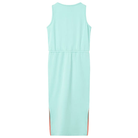 VidaXL Robe enfant avec cordon 128 menthe clair