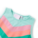 VidaXL Robe enfant avec cordon de serrage 140 menthe clair