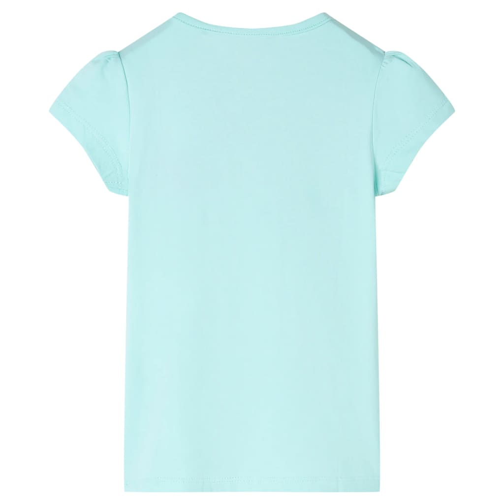 VidaXL Chemise enfant 92 bleu mer clair