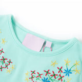 VidaXL Chemise enfant 92 bleu mer clair