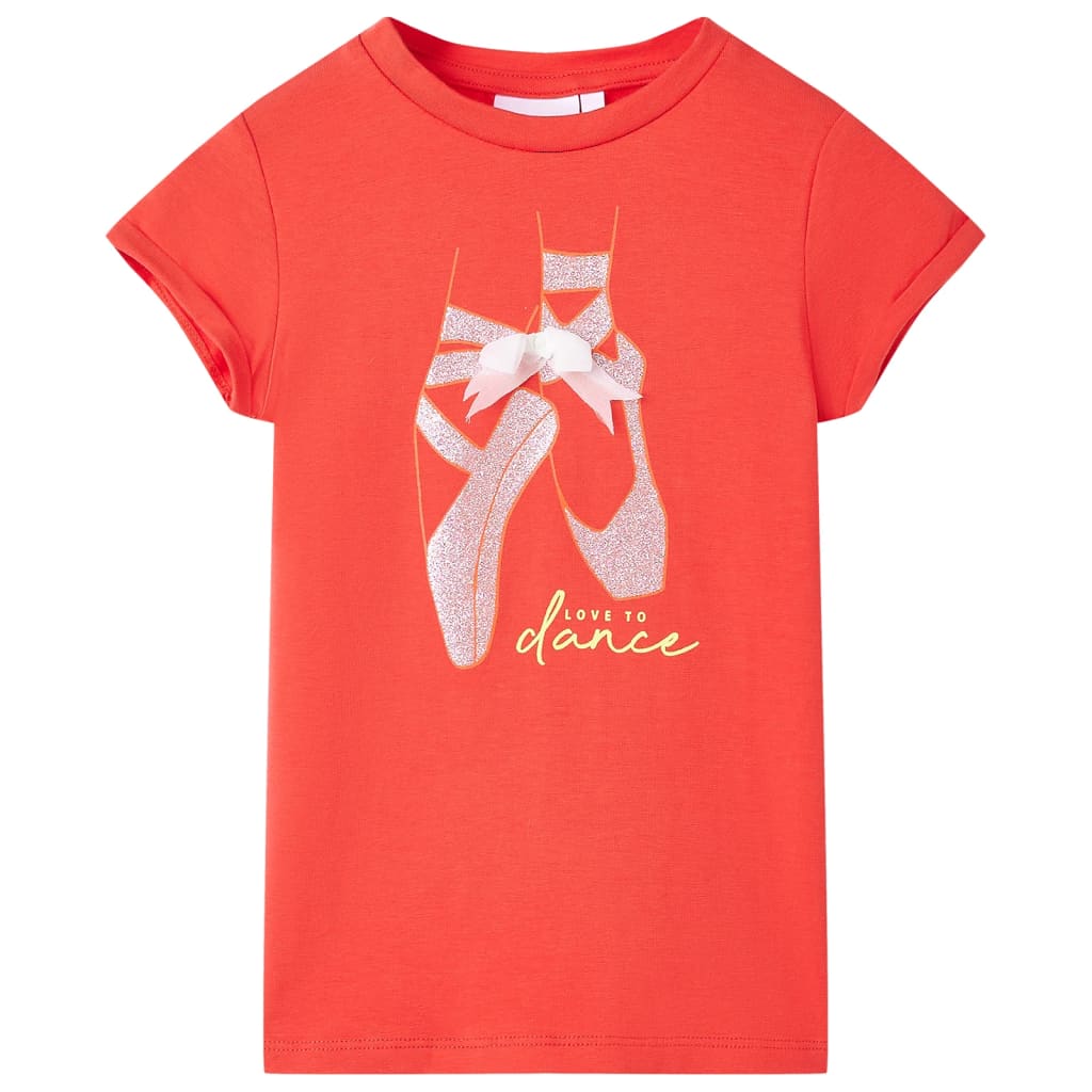 VidaXL Chemise enfant 116 rouge